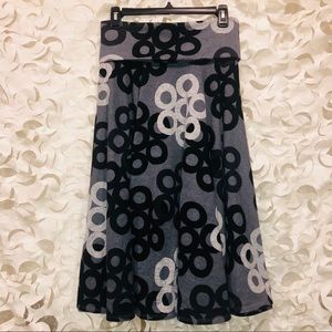 Retro style swing skirt